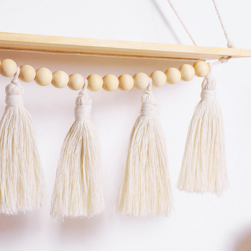 Clementine- Macramé Hanging Shelf