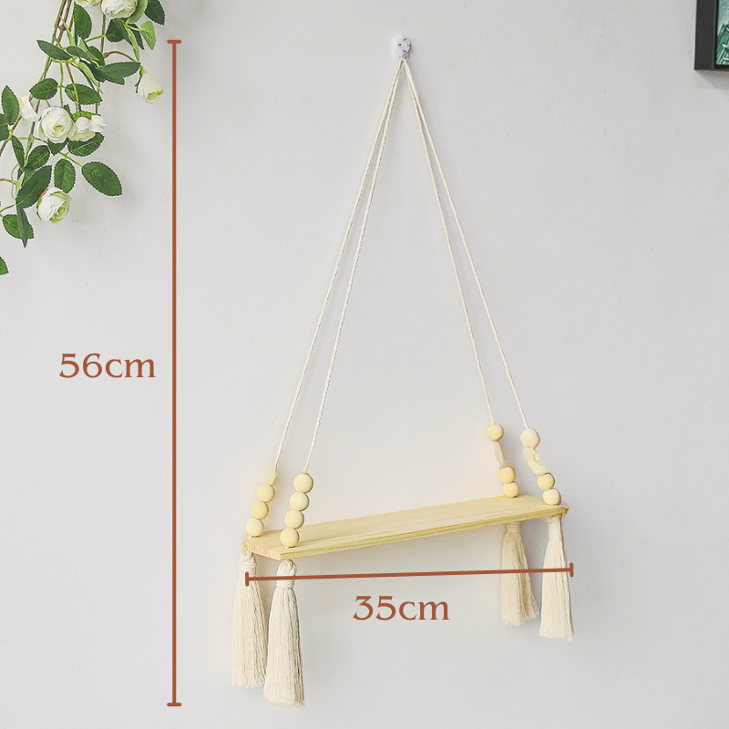 Astrid- Macramé Hanging Shelf