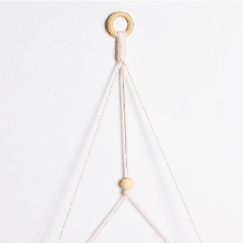 Clementine- Macramé Hanging Shelf